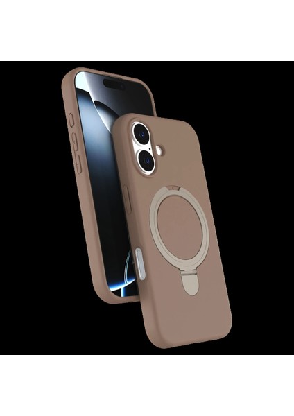 Apple iPhone 16 Regal Magsafe Standlı Kapak