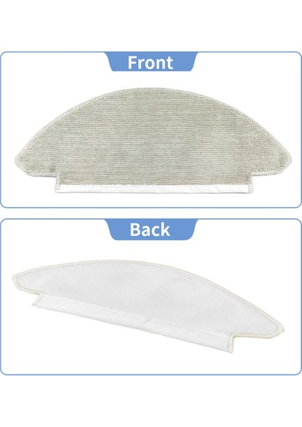 9pcs Viomi Alpha 2 Pro / V5 Pro Robot Elektrikli Süpürge Silindir Yan Fırçası Hepa Filtre Mop Toz Çantası Aksesuar (Yurt Dışından) modelleri