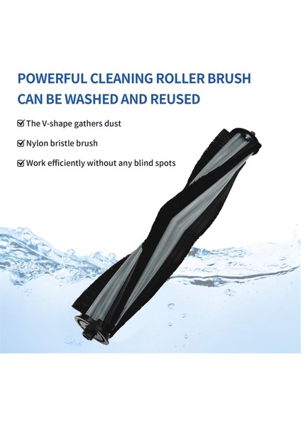 9pcs Viomi Alpha 2 Pro / V5 Pro Robot Elektrikli Süpürge Silindir Yan Fırçası Hepa Filtre Mop Toz Çantası Aksesuar (Yurt Dışından) indirimleri