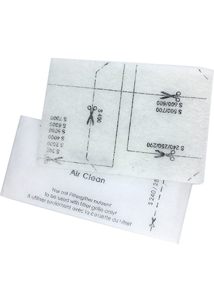 Miele Için 10 Çift Değiştirilebilir Elektrikli Süpürge Aksesuarı Evrensel Motor Filtresi (Yurt Dışından) modelleri