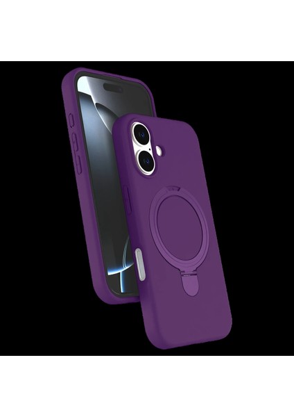 Apple iPhone 16 Plus Regal Magsafe Standlı Kapak