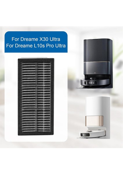 Dreame X30 Ultra /L10S Pro Ultra Robot Vakum Süpürge Yedek Parçaları Filtresi Yıkanabilir ve Yeniden Kullanılabilir (Yurt Dışından) indirimleri