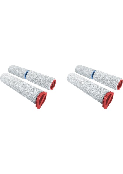 Roborock Dyad Pro / A10 Için 2x Ultra Kablosuz Vakum Süpürge Silindir Yumuşak Fırça Yedek Parça Değiştirme Aksesuarları (Yurt Dışından)