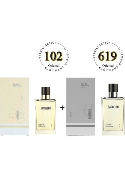 102 + 619 Kadın / Erkek Parfüm Edp Oriental - MNMS102619