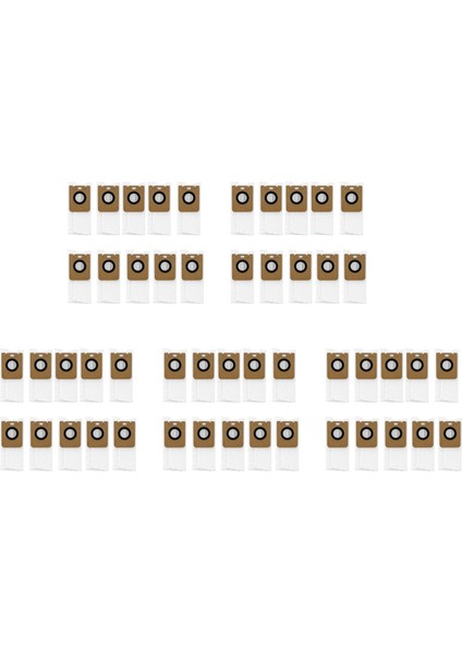 50PCS Dreame Bot Için Toz Çantaları Z10 Pro Vakum Süpürge Yedek Parça Aksesuarları (Yurt Dışından)