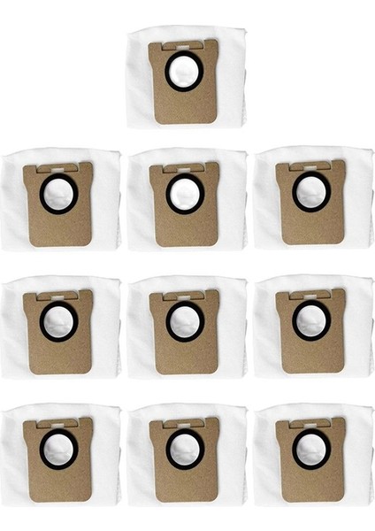 Dreame Bot L10S Için 10 Adet Ultra/mijia B101CN/DREAM S10 S10 Pro Robot Vakum Süpürge Yedek Parçaları Toz Çantası (Yurt Dışından)