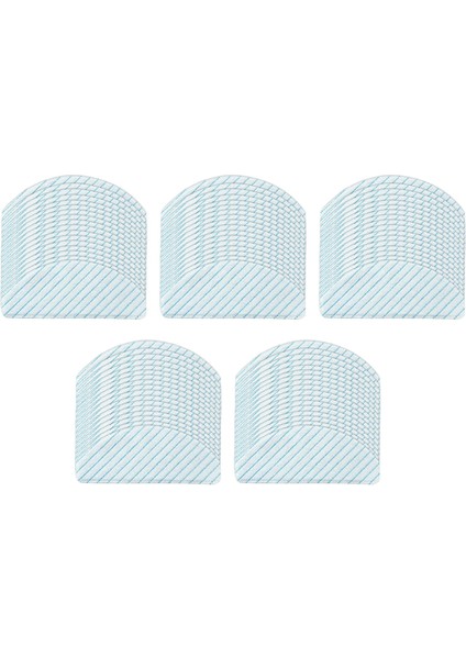 250PCS Tesis Edilebilir Güçlü Raç Mop Bezleri Ecovacs Deebot Ozmo T8 Aıvı T8 Max T9 Power/maks Vakum Süpürge Parçaları (Yurt Dışından)