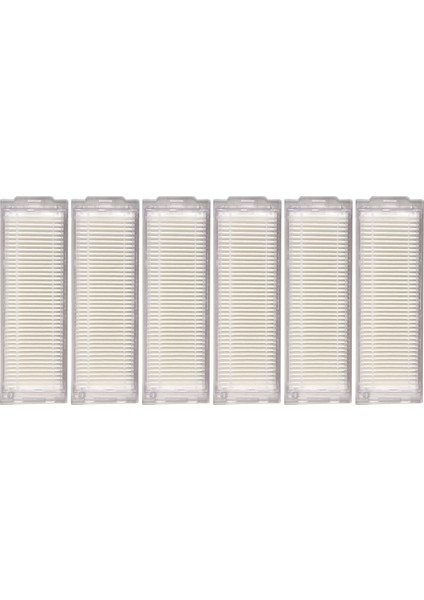 6 Pcs Yıkanabilir Hepa Hava Filtreleri Xiaomi Mijia Mi Robot Vakum Mop-P Pro STYTJ02YM Temizleme Robot Aksesuarları STYTJO2M (Yurt Dışından)
