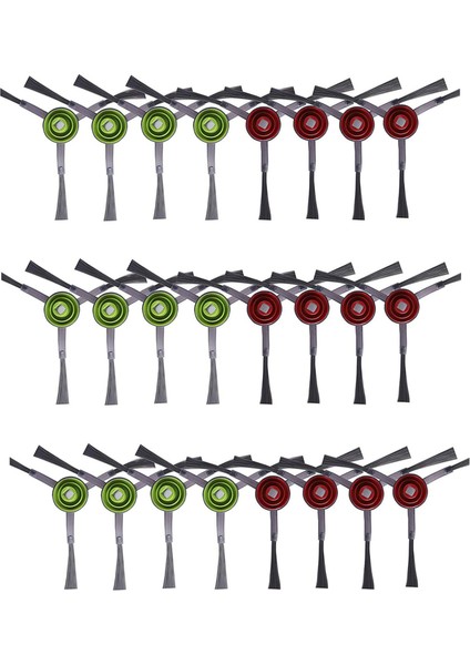 24PCS Ecovac Deebot Ozmo T9 T9 Aıvı /t8 Max T8 Power T8 Aıvı /n8 Pro Robot Vakum Süpürge Aksesuarları (Yurt Dışından)