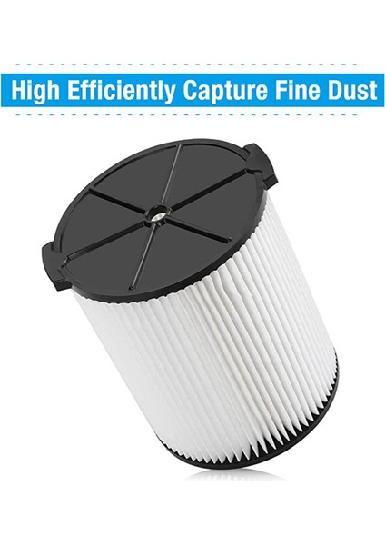 Ridgid Standart Islak/kuru Vakum Için Uygun Ridgid Shop Vac Için 2x VF4000 Vakf Filtreleri (Yurt Dışından) fırsatları