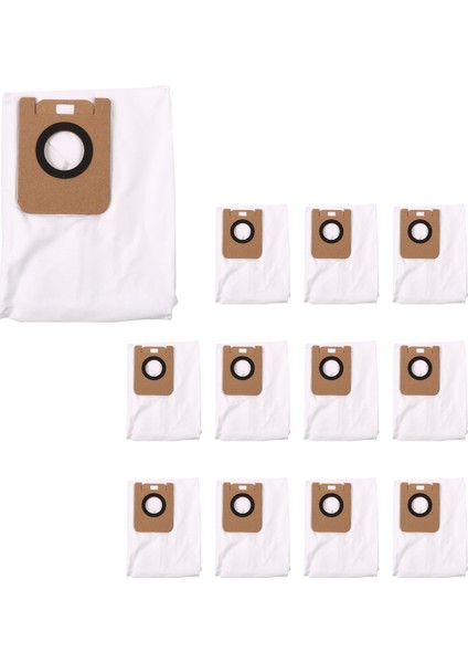 12PCS Xiaomi Dreame Bot D10 Için Toz Çantaları Plus RLS3D Vakum Süpürge Yedek Parçalar Aksesuarlar (Yurt Dışından)