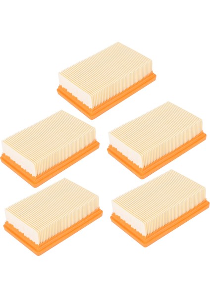 5x Vakum Süpürge Filtresi Karcher Düz Yemeli Mv4 Mv5 Mv6 Wd4 Wd5 Wd6 P Premium Wd5 (Yurt Dışından)