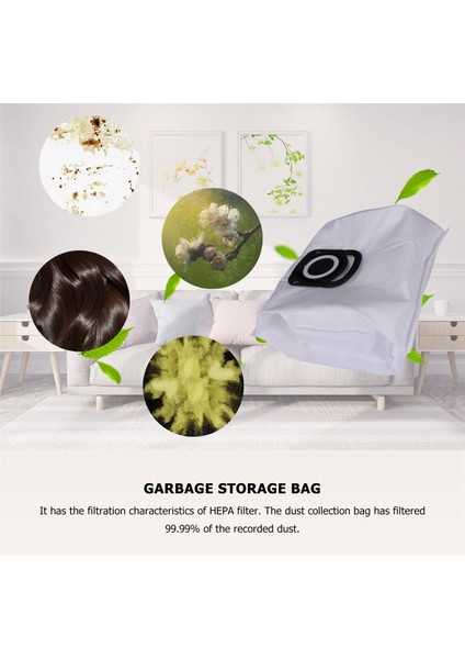 10 Adet Rowenta ZR200720 Hijyeni ve Anti-Odor Hayvan Bakımı Için Toz Çantası Filtrasyonu (Yurt Dışından) modelleri