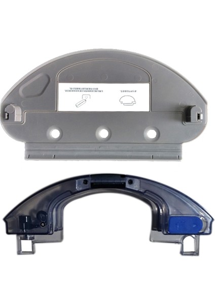 2 Adet Su Tankı Ecovacs Deebot Ozmo Için Değiştirme 950 Parça Vakum Süpürge Aksesuarları - Gri ve Şeffaf (Yurt Dışından)