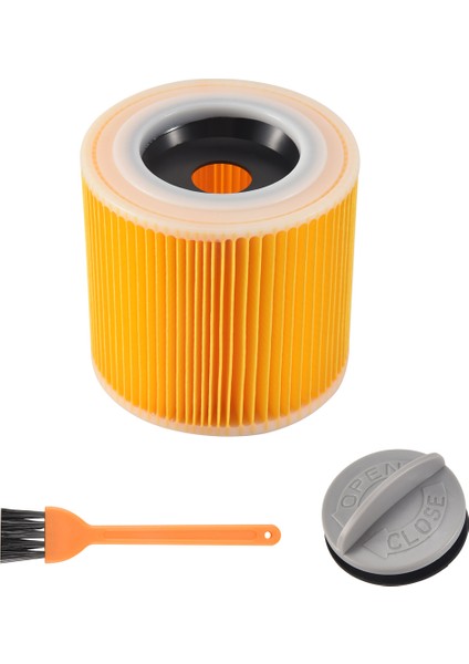 Karcher WD2250 Wd3 200 Mv2 Mv3 Wd3 Vakum Süpürge Kartesi Hepa Filtre Parçaları (Yurt Dışından)