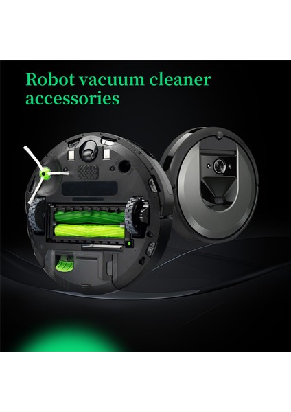 Irobot Için Yedek Parçalar I3 I4 I6 I7 I8 E5 E6 E7 Robot Vakum Süpürge Ana Yan Fırça Hepa Filtre (Yurt Dışından) fırsatları