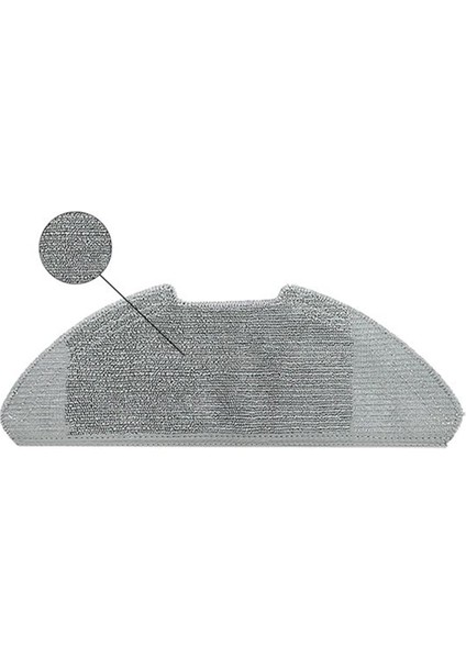 6x Yıkanabilir Paspas Paçavra Ped Xiaomi Mi Robot Vakum-Mop 2 LITE/PRO/MJSTL/MJST1SHW Robot Vakum Süpürge Aksesuarları (Yurt Dışından) fırsatları