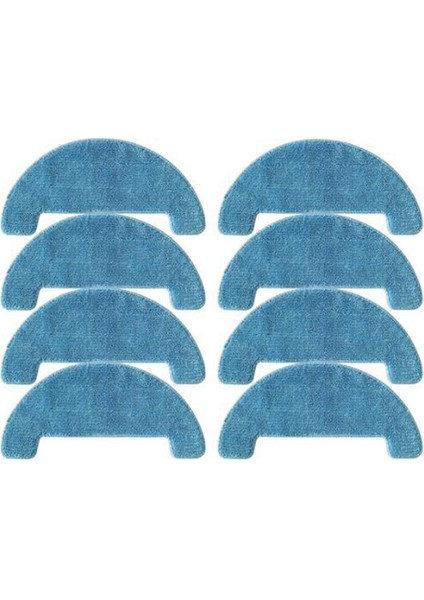 8pcs Polaris Pvcr Için Değiştirme Pvcr 1026 1226 1090 3200 Mop Kumaşları Rag Robotik Vakum Süpürge Yedek Parçalar (Yurt Dışından)