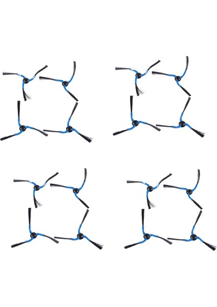 16 Adet 3 Kol Yan Fırçası Samsung Akıllı Süpürme Robotlu Elektrikli Süpürge Değişimi Için Uygun (Yurt Dışından)