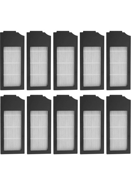 Ecovacs Deebot X1 Serisi Turbo / Omni Vakum Süpürge Yedek Parçaları Için Yedek Hava Hepa Filtre Kiti 10 Pcs (Yurt Dışından)