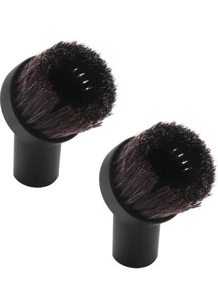 Vakum Süpürge Yuvarlak At Saçları Için 2x Toz Fırçası Toz Aleti Eki 32MM (Yurt Dışından)