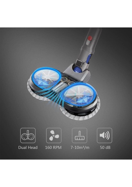 Dyson V10 Için Dijital Slim V12 Slim Vakum Süpürgeleri Algılayın Sıkıştırılabilir Su Depk Mop Pedler Dahil (Yurt Dışından) fırsatları