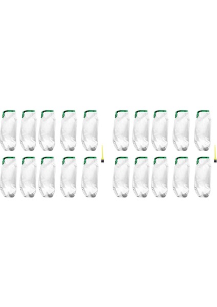 Kobold VB100 Vakum Temizlik Torbası Için Vorwerk Temizlik Çantası Için 20 Parça Yedek Torbalar (Yurt Dışından)