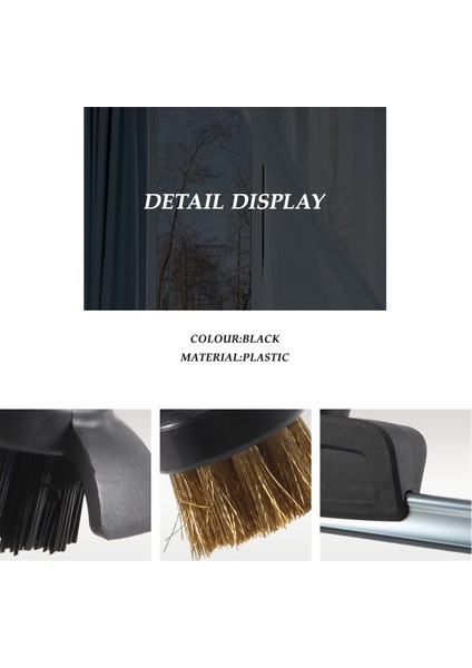 Karcher Sc2 Sc3 Sc4 Sc5 CTK10 CTK20 Pencere Nozumu Kazık Yuvarlak Fırçası Buhar Temizleyici Aynaları Için Yuvarlak Fırça Yatır Nemi Temizle (Yurt Dışından)