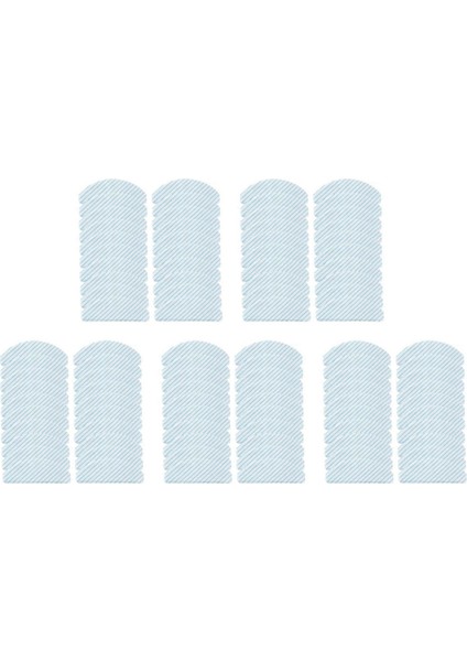 Ecovacs Deebot Ozmo T8 Aıvı T8 Max Vagum Searreer Parçaları Mopıng Pads Yedek Parçaları 250PCS (Yurt Dışından)