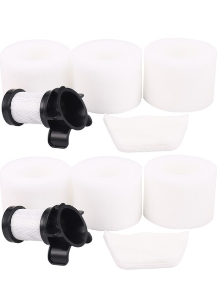 Köpekbalığı Ionflex Duoclean Vakumu Için Filtreler IF100 IF150 IF160 IF170 IF200 IF201 Yedek XPREMF100 (2 Hepa + 6 Köpük) (Yurt Dışından)