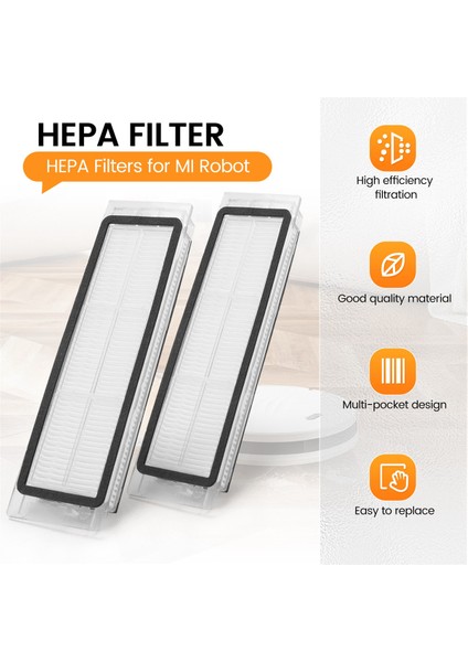 4pcs Xiaomi Için Yıkanabilir Hepa Filtreleri Roborock S50 S5 Max S6 Mı Robot Vakum Süpürge Parçaları Değiştirme Aksesuarları (Yurt Dışından) indirimleri