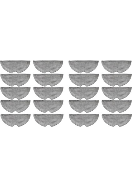 20PCS Xiaomi Dreame D9 Robotik Vakum Temizleyici Aksesuarları Parçaları Mendil Rag Dishcloth (Yurt Dışından)