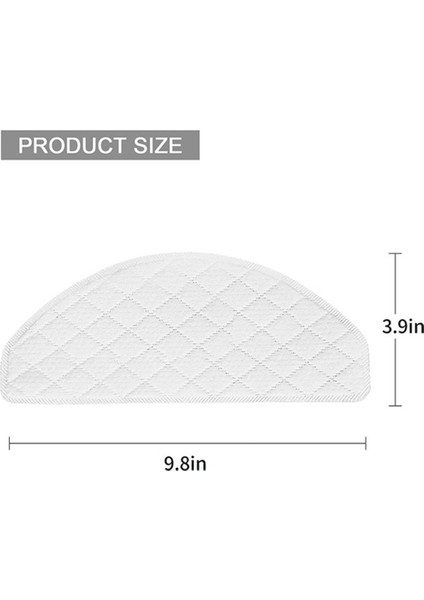 50 Pcs Ecovacs Deebot Ozmo T8 T8+ T8 Aıvı T8 Max T9 T9+ N8 N8+ N8 Pro N8 Pro+ Vakum Süpürge Pedleri (Yurt Dışından) modelleri