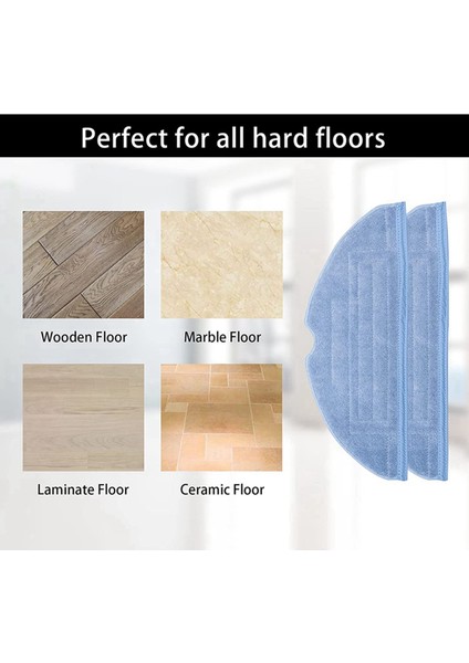 30 Pcs Mop Kumaş Pedleri Xiaomi Roborock S7 T7S T7 Için Değiştirme Plus Vakum Süpürge Parçaları Mikrofiber Yumuşak Ped (Yurt Dışından) indirimleri