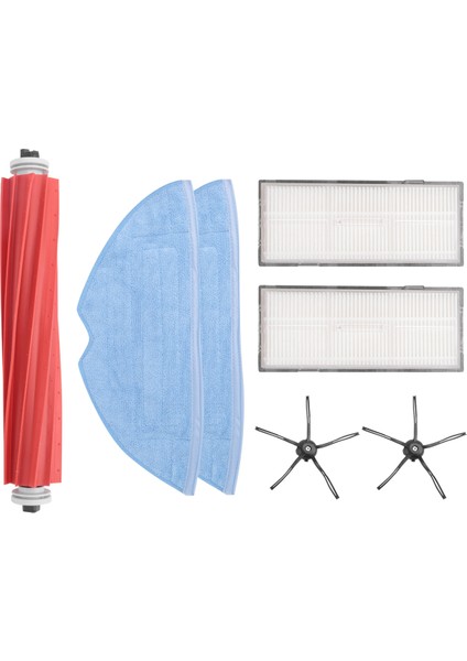 Roborock Için 7 Pc S7 T7S Filtre Çıkarılabilir Ana Fırça Mop Bezi Yan Fırça Vakum Süpürge Parçası (Yurt Dışından) modelleri