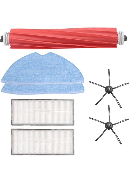 Roborock Için 7 Pc S7 T7S Filtre Çıkarılabilir Ana Fırça Mop Bezi Yan Fırça Vakum Süpürge Parçası (Yurt Dışından) fırsatları