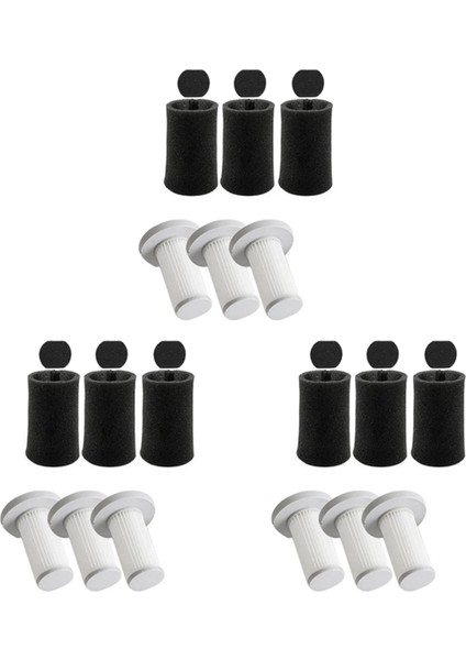 3 Set Hepa Filtre Mini Push Çubuk Vakum Fırçası Yedek Filtresi Xiaomi Deerma DX700 Vakum Süpürge Montajı (Yurt Dışından)
