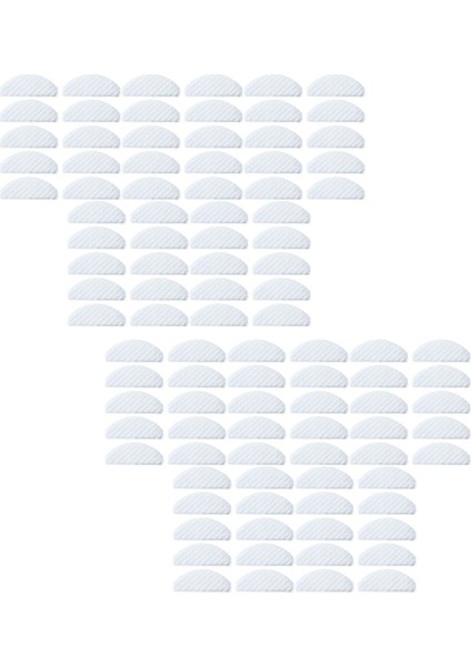 100PCS Ecovacs Deebot Ozmo T8 Vakum Süpürge Paspas Kumaşları Moping Pedler Yedek Parçalar (Yurt Dışından)