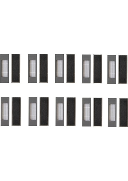 Ecovacs Deebot Ozmo T5/N8/N5/T8/DV35/DJ65/T9 Süpüren Robot Aksesuarları Hepa Filtre Pamuk (Yurt Dışından) fiyatları