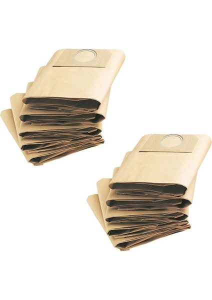 10X Toz Torbası 2x Karcher Wd3 Için Filtre Premium Wd 3 300 M Wd 3 200 Wd3 500 P 6 959-130 Vakum Süpürge (Yurt Dışından)