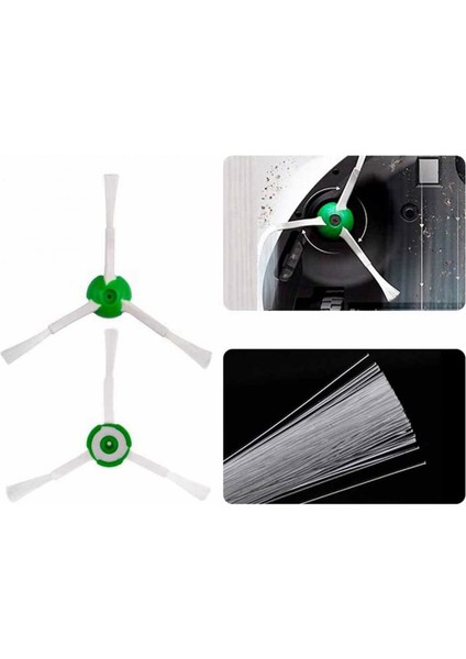 2 Irobot Oraya Için Yedek Fırçaları ve Filtre Kitini Set E5 E6 I7 I7+ Vakum Süpürge Parçaları (Yurt Dışından) fırsatları