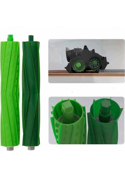 2 Irobot Oraya Için Yedek Fırçaları ve Filtre Kitini Set E5 E6 I7 I7+ Vakum Süpürge Parçaları (Yurt Dışından) indirimleri