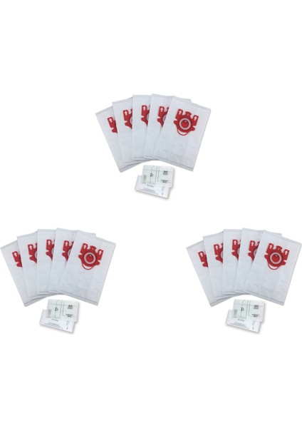 15X Vakum Temizleyici Toz Torbası Filtre Temizleme Aksesuarları Miele Fjm C2 C1 S300I-S399 S500-S578 S700-S758 S4000-S4999 (Yurt Dışından)