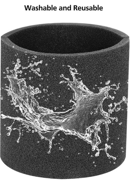 Çoğu Shop-Vac Vacmaster ve Genie Shop Vakum Süpürgesi Için Uygun 10 Paket 90585 Köpük Seti VF2001 Köpük Filtresi (Yurt Dışından) indirimleri