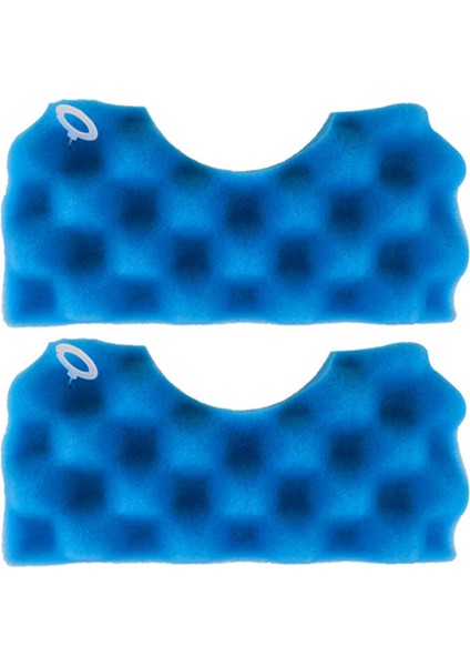 Samsung Vakum Temizleyici Aksesuarları Için 2x Mavi Sünger Karaciğer Filtre Kiti DJ97-01040C Serisi Robot Vakum Süpürge (Yurt Dışından)