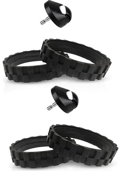 Irobot Roomba Wheels Serisi 500 600 700 800 ve 900 Kayma Önleyici Irobot Değiştirme Parçaları Için 4x Lastikler (Yurt Dışından)