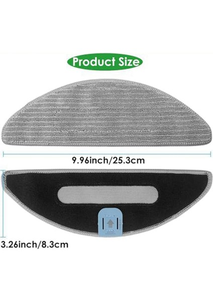 2x Yedek Paspas Pedleri Irobot Roomba Combo I5 I5+ J5 J5+ Vakum Süpürge Yedek Parçaları (Yurt Dışından) fırsatları