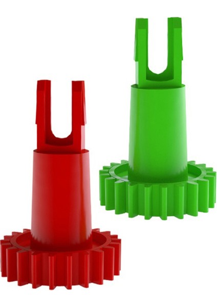 2pcs Yan Fırça Motor Snap Dişli Ecovacs Deebot Ozmo T5 T8 T9 N8 N5 X1 Robot Vakum Süpürge Aksesuar Yedek Parçalar (Yurt Dışından)