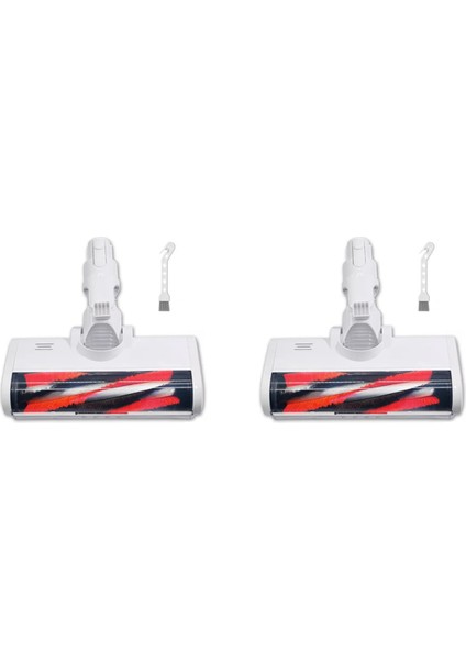 Xiaomi Için 2x Elektrik Fırça Başı K10/G10 Xiaomi 1c Dreame V8/V9B/V9P/V11/G9 Halı Fırçası Vakum Süpürge Parçaları (Yurt Dışından)