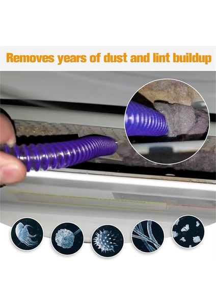 Dyson V7 V8 V10 V11 V15 Vakum Ataşmanı Kılavuz Tel Kurutma Makinesi Lint Ekran Temizleme Hortumu B Için Kurutma Makinesi Havalandırma Temizleme Kiti (Yurt Dışından) modelleri